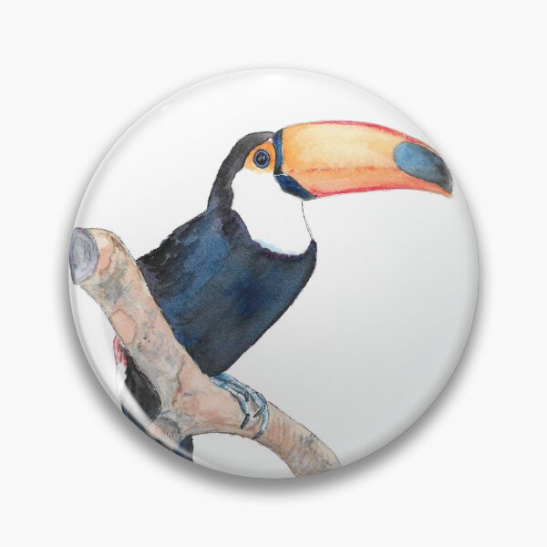 Item preview, Toucan (Watercolour) designed and sold by Sarah Addy.
