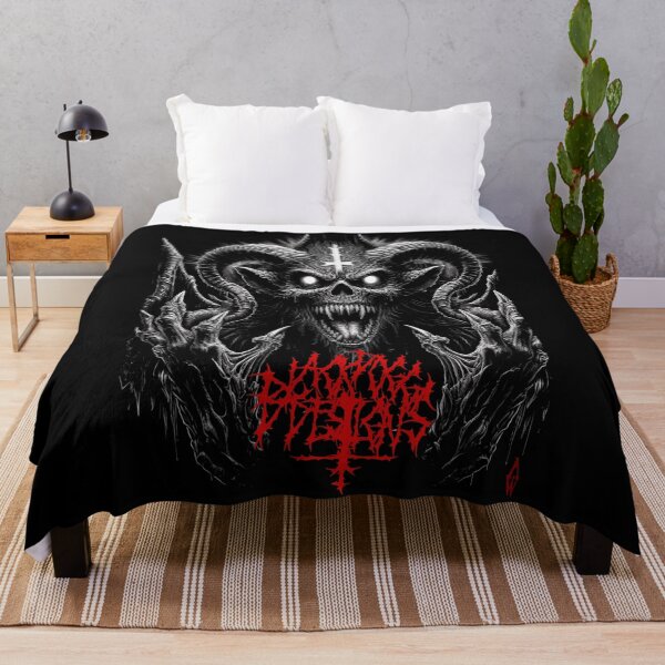 Item preview, Black Metal & Death Metal Horror – Demonic Skull, Doom & Stoner Metal Classic T-Shirt inspired design with demons, skulls, skeletons and satanic Classic T-Shirt designed and sold by blackdoggdesign.