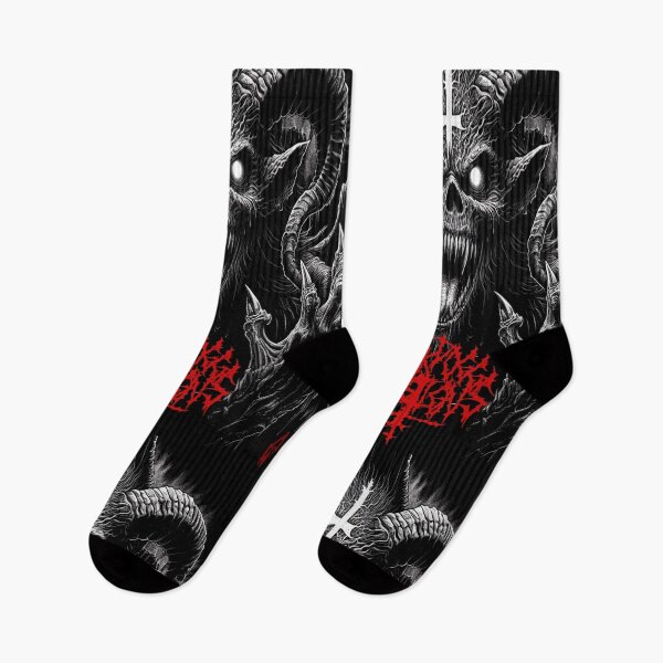 Item preview, Black Metal & Death Metal Horror – Demonic Skull, Doom & Stoner Metal Classic T-Shirt inspired design with demons, skulls, skeletons and satanic Classic T-Shirt designed and sold by blackdoggdesign.
