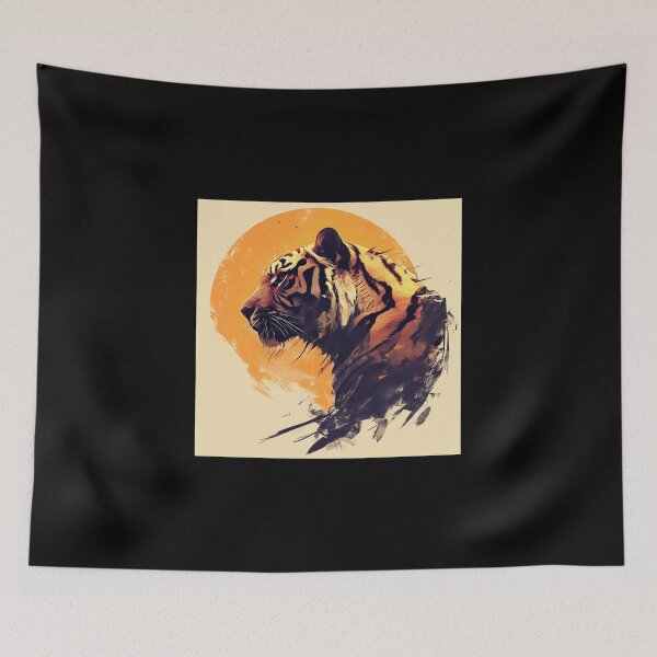 Item preview, Tiger silhouette designed and sold by SMARTKIT  DESIGNAGENCY.