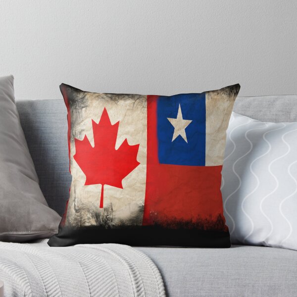 Item preview, Canadian Flag and Chile flag Pride Wear Design. Chilean designed and sold by LovelyHappyGift.