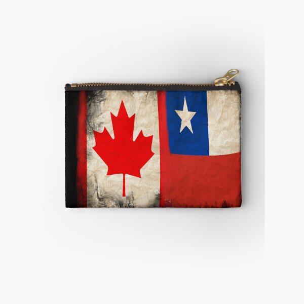 Item preview, Canadian Flag and Chile flag Pride Wear Design. Chilean designed and sold by LovelyHappyGift.