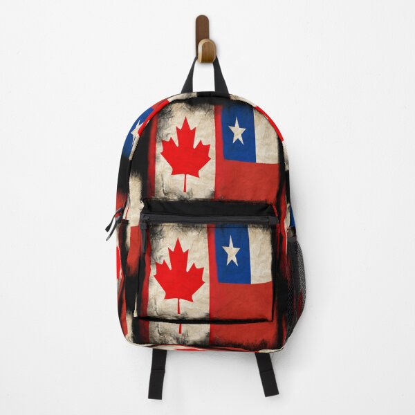 Item preview, Canadian Flag and Chile flag Pride Wear Design. Chilean designed and sold by LovelyHappyGift.