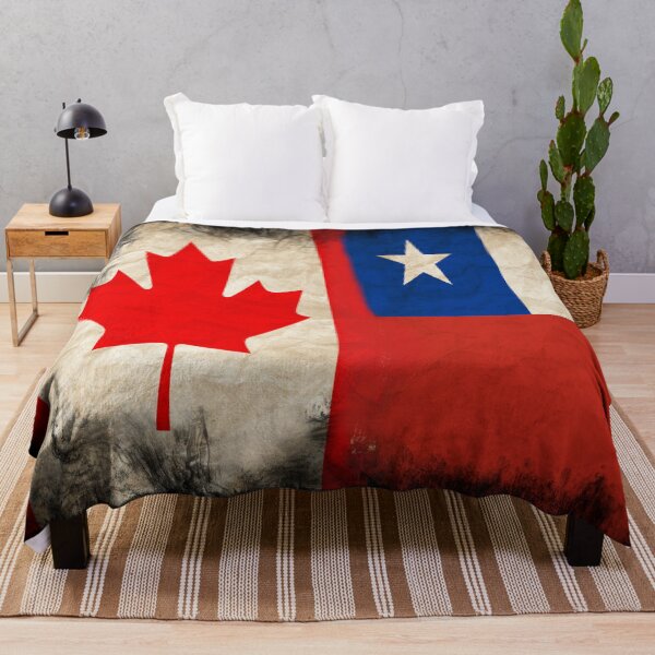 Item preview, Canadian Flag and Chile flag Pride Wear Design. Chilean designed and sold by LovelyHappyGift.