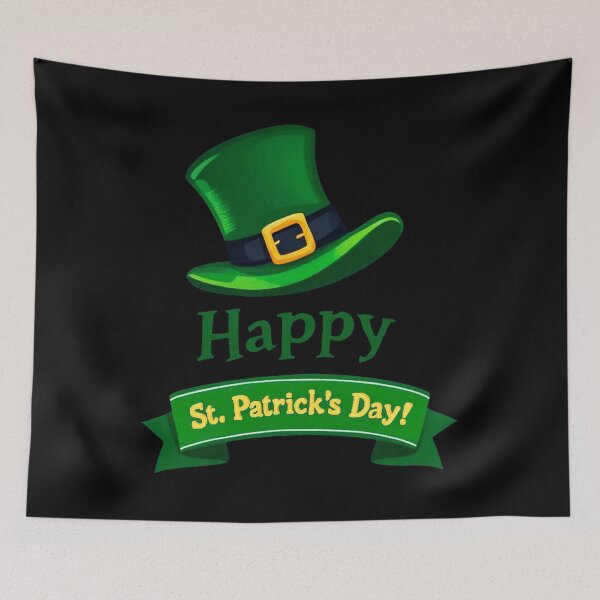 Item preview, Happy St. Patrick's Day Hat designed and sold by SteadyRolling.