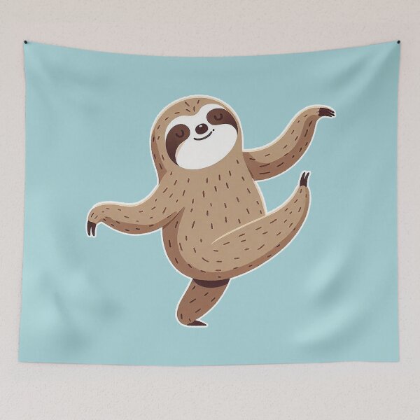 Item preview, Adorable Dancing Sloth designed and sold by zzz888.