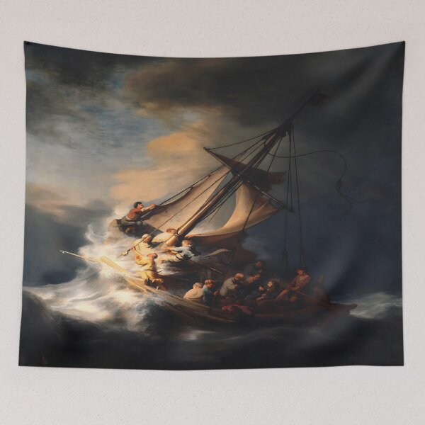 Item preview, The Storm on the Sea of Galilee - Rembrandt designed and sold by irynaartbyim.