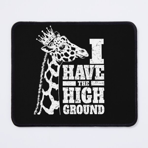 Item preview, I Have The High Ground - Giraffe with a Crown designed and sold by AnAzArt.