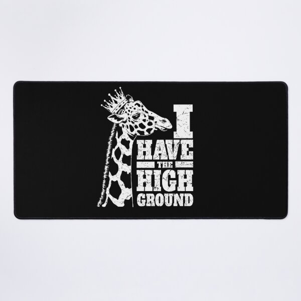 Item preview, I Have The High Ground - Giraffe with a Crown designed and sold by AnAzArt.