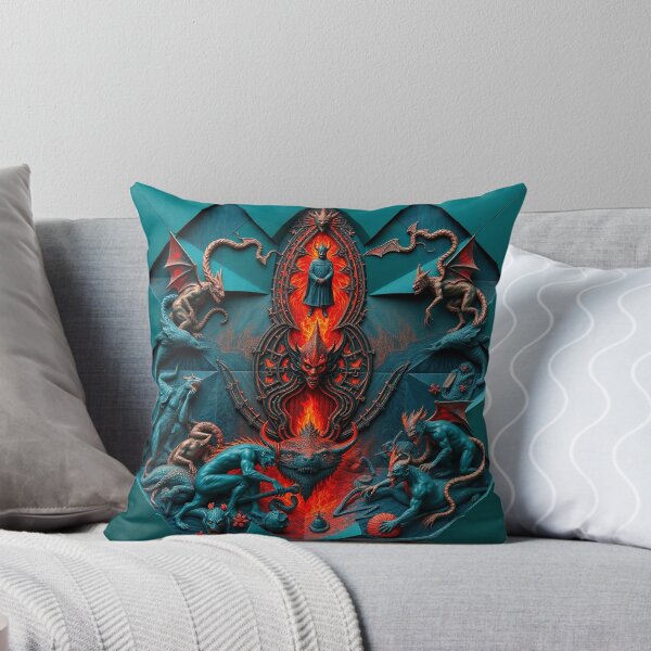 Item preview,  The Denizen Demons of Hell a Hellscape cool design designed and sold by Vintage Designs +.