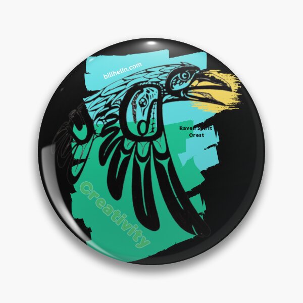 Item preview, T’smsyen Raven Spirit Crest designed and sold by Billhelin888.