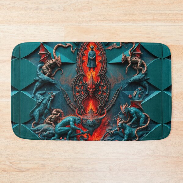 Item preview,  The Denizen Demons of Hell a Hellscape cool design designed and sold by Vintage Designs +.