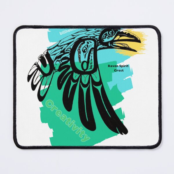 Item preview, T’smsyen Raven Spirit Crest designed and sold by Billhelin888.