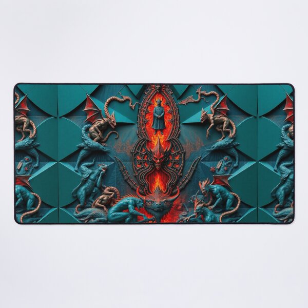 Item preview,  The Denizen Demons of Hell a Hellscape cool design designed and sold by Vintage Designs +.