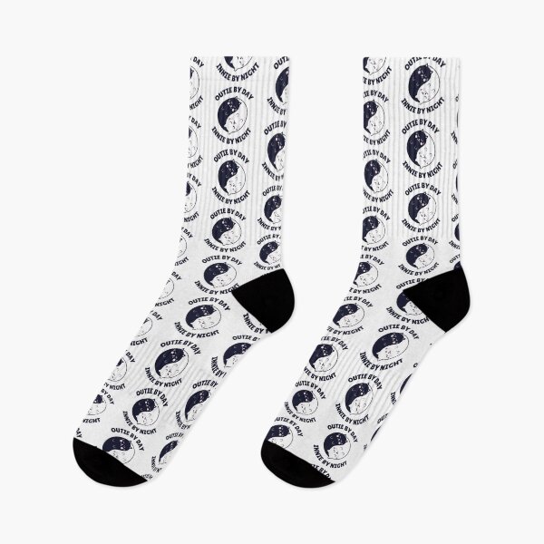 Artikelvorschau, Outie bei Tag, Innie bei Nacht – Ich trenne mich von der Katze – Yin-Yang-Parodie entworfen und verkauft von impressionofmel.