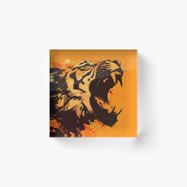 Item preview, Tiger silhouette designed and sold by SMARTKIT  DESIGNAGENCY.