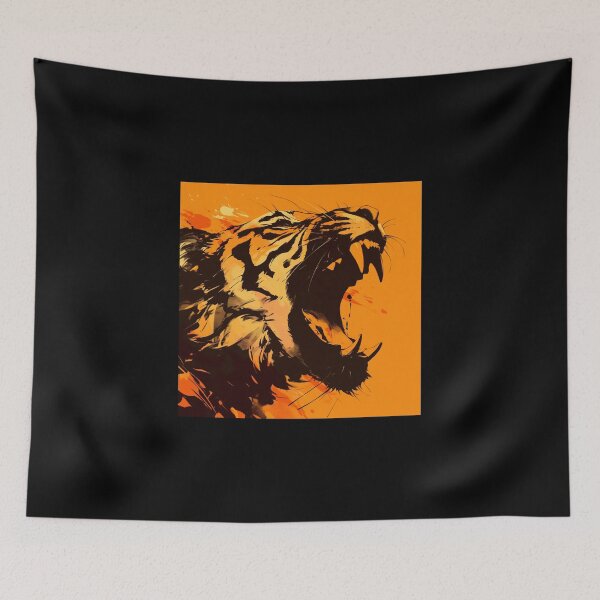 Item preview, Tiger silhouette designed and sold by SMARTKIT  DESIGNAGENCY.