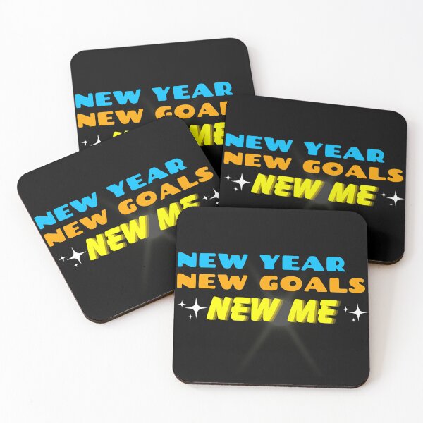 Item preview, New Year, New Me – Bold Motivational Art designed and sold by Funneatlife.
