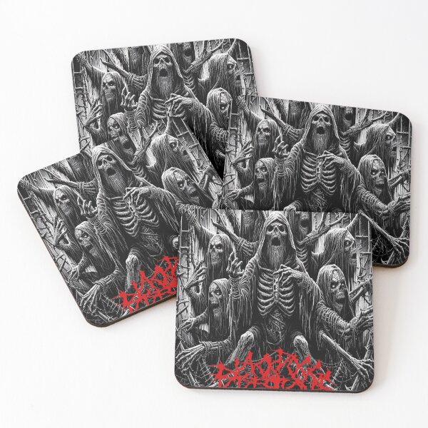 Item preview, Black Metal & Death Metal Horror – Demonic Skull, Doom & Stoner Metal Classic T-Shirt inspired design with demons, skulls, skeletons and satanic Classic T-Shirt designed and sold by blackdoggdesign.
