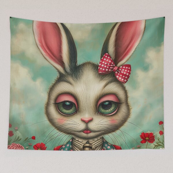 Item preview, Whimsical Rabbit 4 designed and sold by Gypsykiss.