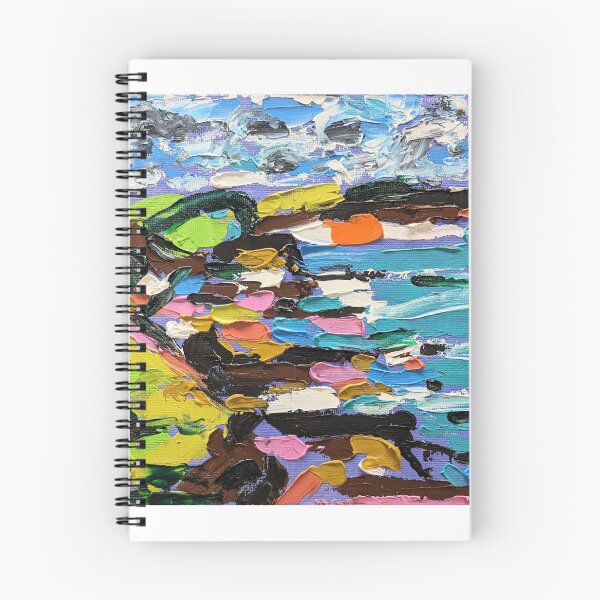 Item preview, Widemouth Bay Acrylic Painting Cornwall Nigel Waters designed and sold by nigelwatersart.