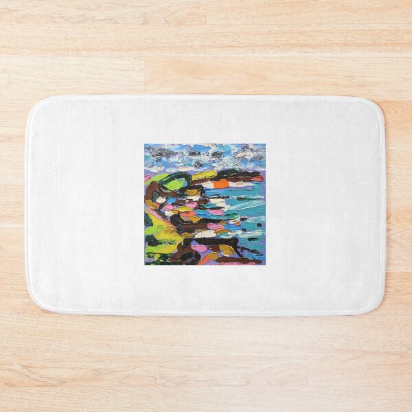 Item preview, Widemouth Bay Acrylic Painting Cornwall Nigel Waters designed and sold by nigelwatersart.
