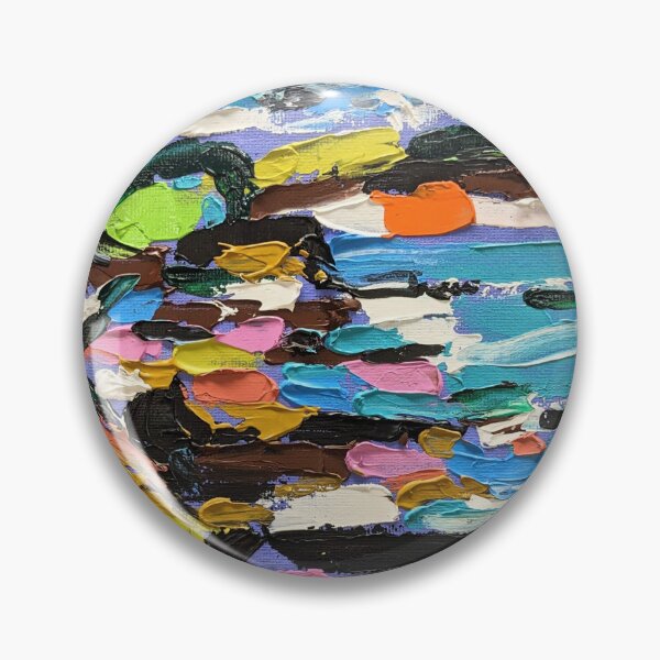 Item preview, Widemouth Bay Acrylic Painting Cornwall Nigel Waters designed and sold by nigelwatersart.