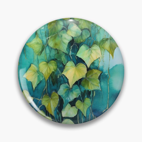 Item preview, watercolor ivy designed and sold by Valentina-V.