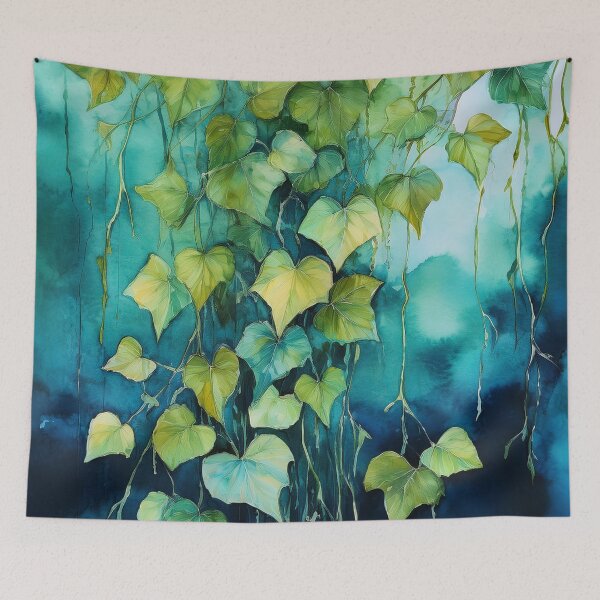 Item preview, watercolor ivy designed and sold by Valentina-V.