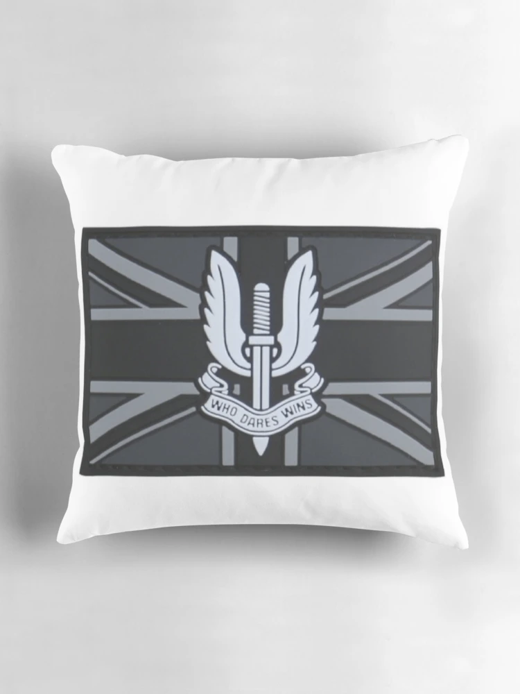 Thumbnail 3 of 4, Pillow, SAS patch designed and sold by ComicStickerLab.