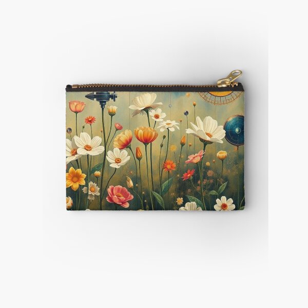 Item preview,  A Beautiful Flower Garden painting inspired by Gustav Klimt designed and sold by Vintage Designs +.