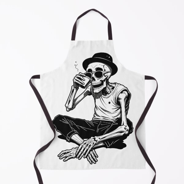 Item preview, Skelton wake up and smell the coffee designed and sold by FortuneWildCat.