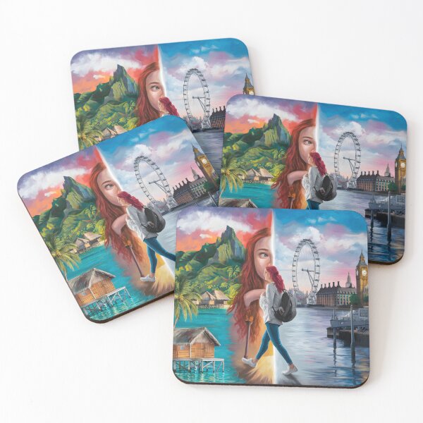 Item preview, Travel - Two Worlds Collide  designed and sold by CanvasCarousel.
