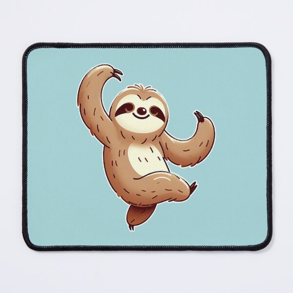 Item preview, Cartoon Sloth Fun designed and sold by zzz888.