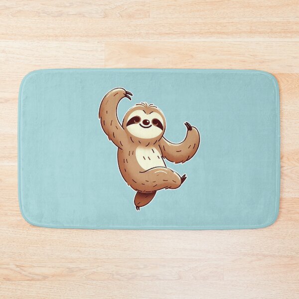 Item preview, Cartoon Sloth Fun designed and sold by zzz888.