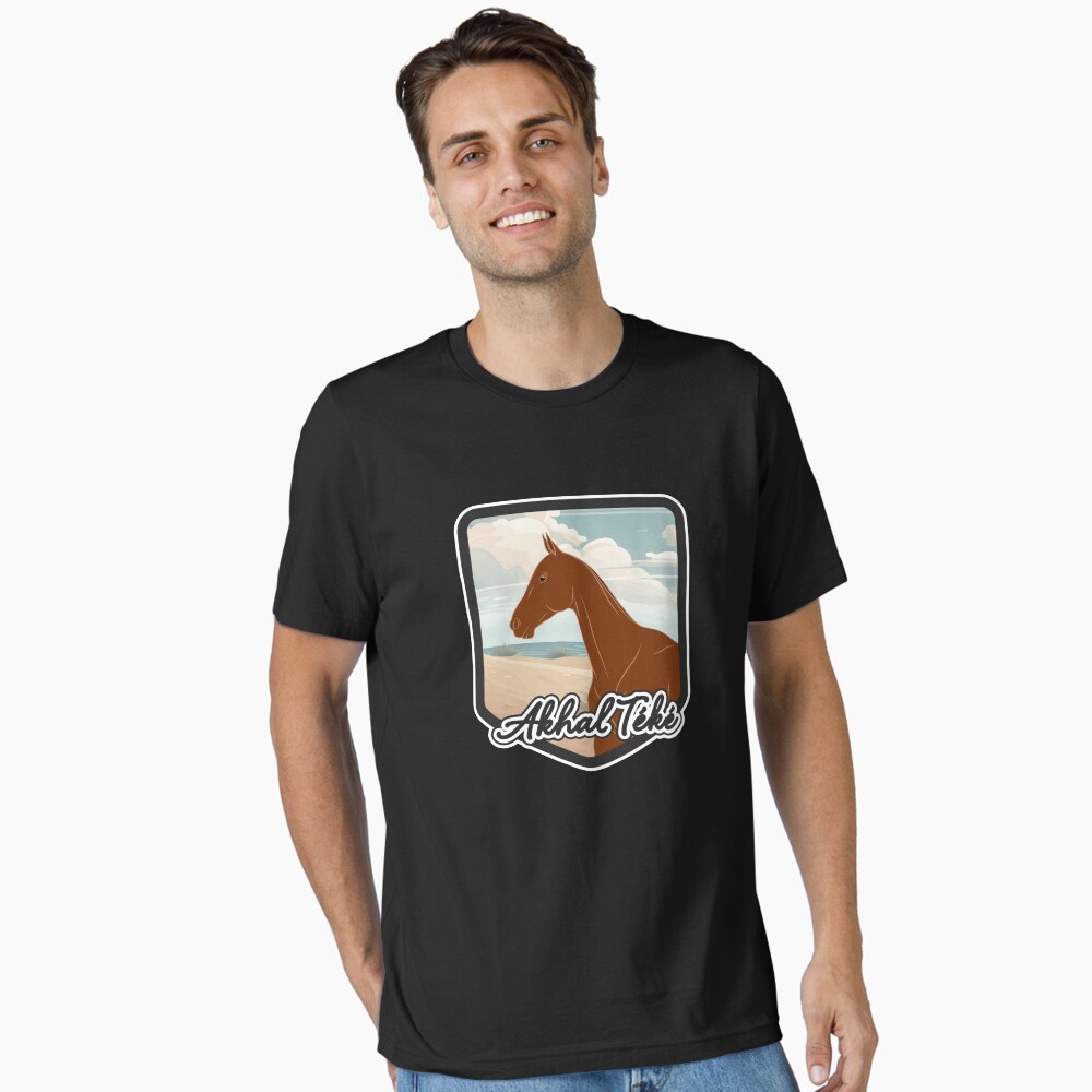 Aperçu de l'œuvre T-shirt essentiel créée et vendue par WebEquitation.