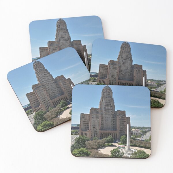 Item preview, City Hall and Niagara Square in Buffalo, NY designed and sold by SCTBUFFALOPHOTO.