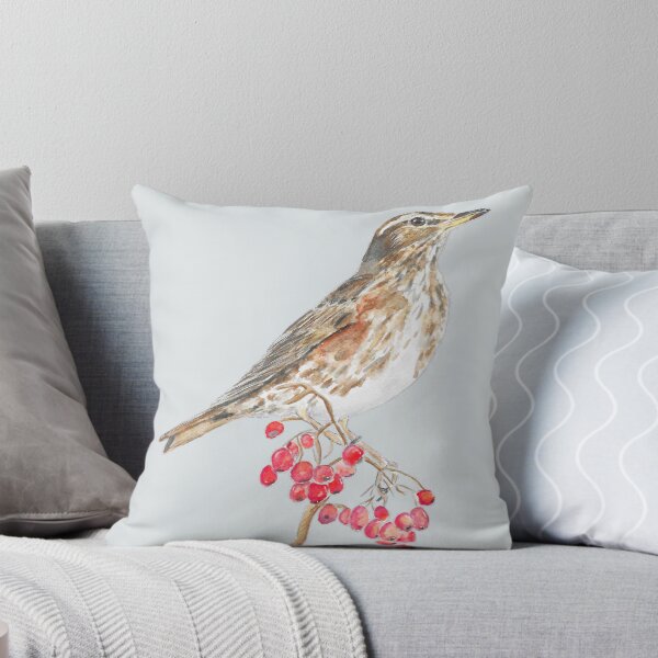 Item preview, Redwing (Watercolour) designed and sold by Sarah Addy.