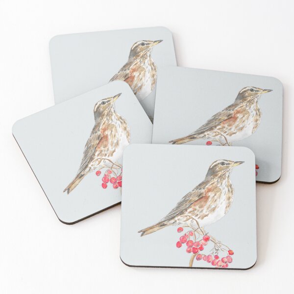 Item preview, Redwing (Watercolour) designed and sold by Sarah Addy.