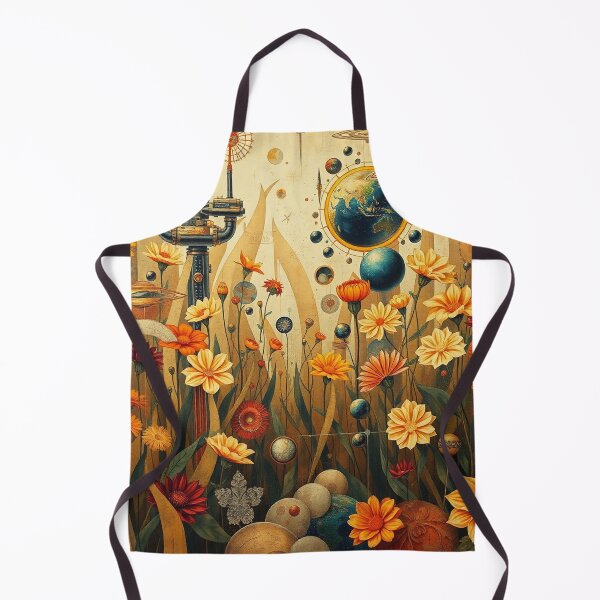 Item preview,  A Beautiful Flower Garden painting inspired by Gustav Klimt designed and sold by Vintage Designs +.