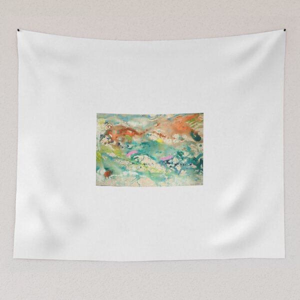 Item preview, Abstract Seascape Sidmouth Painting Nigel Waters designed and sold by nigelwatersart.