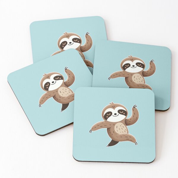 Item preview, Yoga Sloth Poses designed and sold by zzz888.