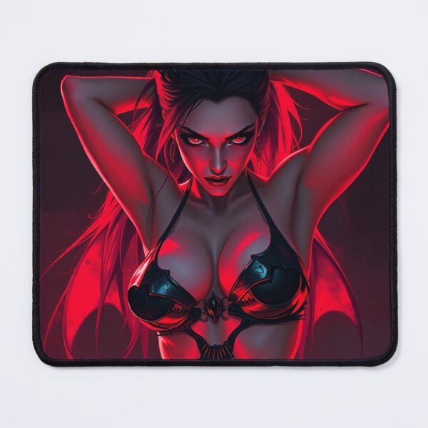 Item preview,  Sexy Vampire demon fantasy punk horror Girl illustration designed and sold by Vintage Designs +.