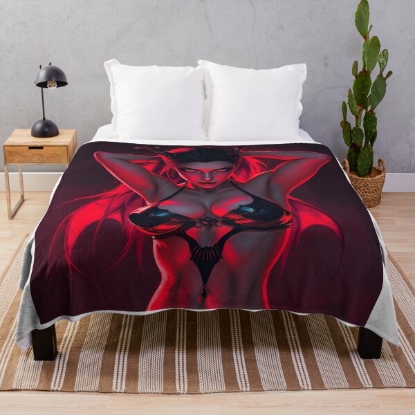 Item preview, Sexy Vampire demon fantasy punk horror Girl illustration designed and sold by Vintage Designs +.