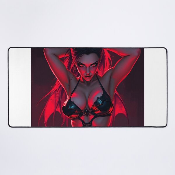 Item preview, Sexy Vampire demon fantasy punk horror Girl illustration designed and sold by Vintage Designs +.