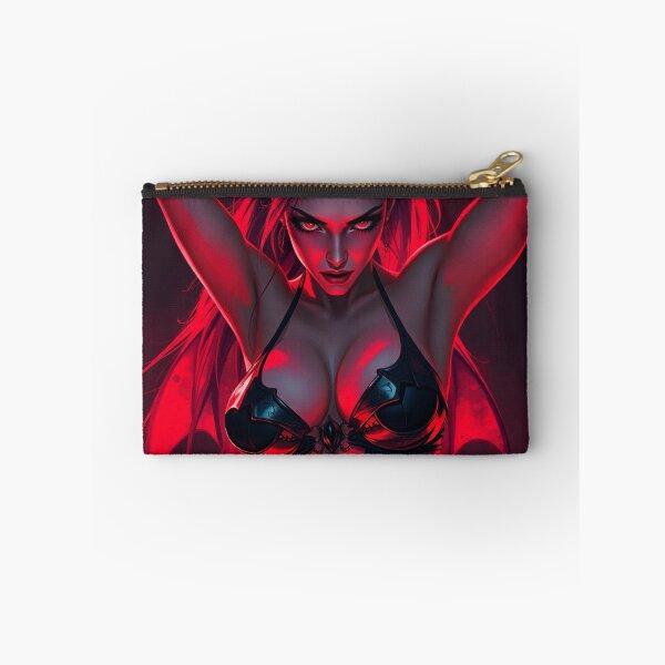 Item preview,  Sexy Vampire demon fantasy punk horror Girl illustration designed and sold by Vintage Designs +.