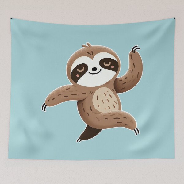 Item preview, Yoga Sloth Poses designed and sold by zzz888.