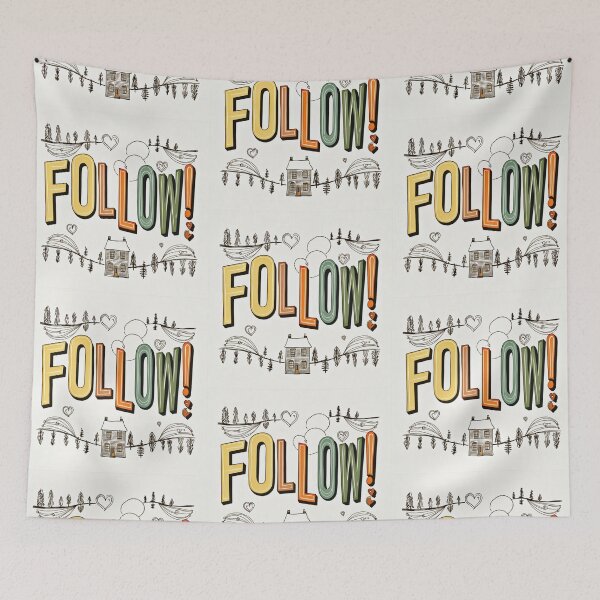 Item preview, "Follow!" 9 designed and sold by Zeir Shop.