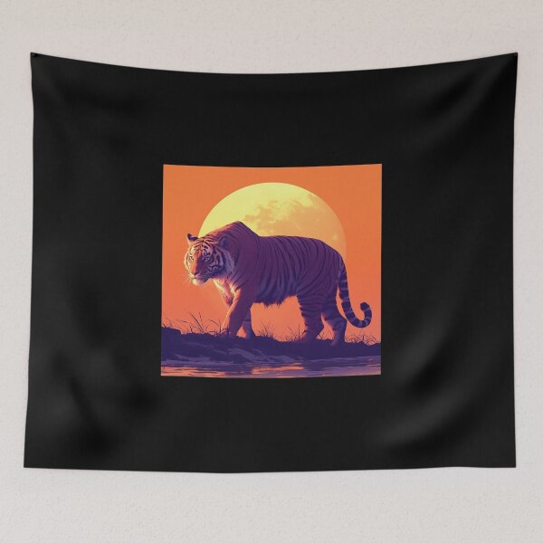 Item preview, Tiger silhouette designed and sold by SMARTKIT  DESIGNAGENCY.
