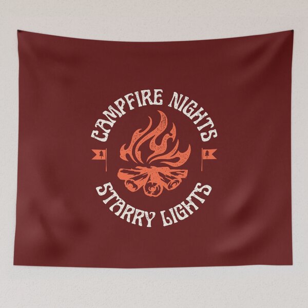 Item preview, Campfire nights starry lights designed and sold by NicMacTees.
